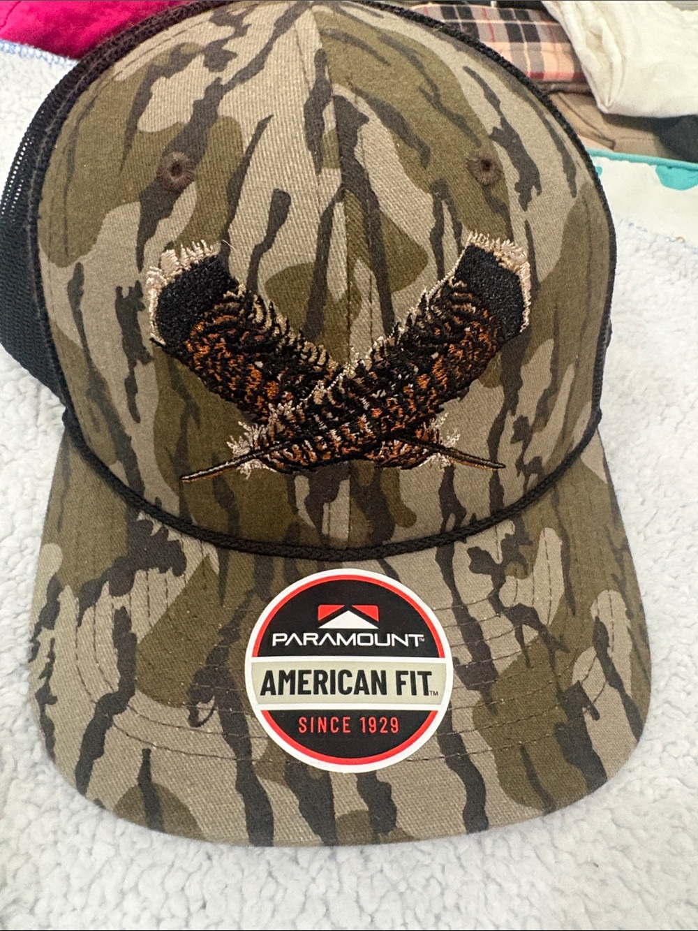 Feather Meshback Cap - Picture 2 of 8